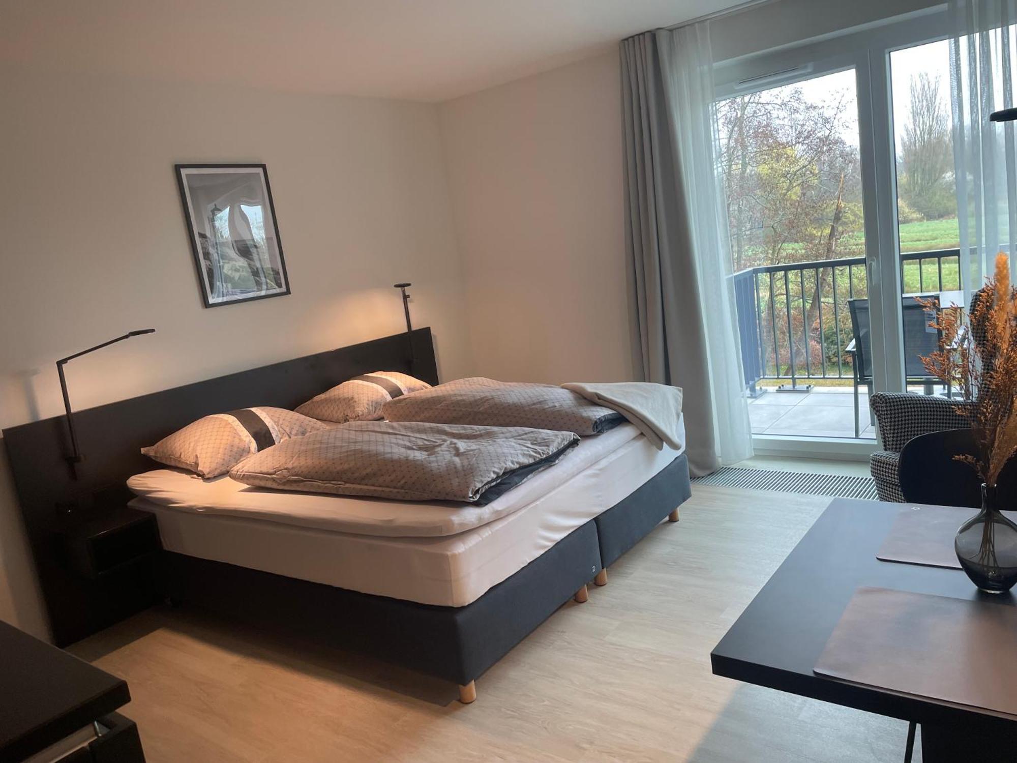 Hotelapartment Ueberwasser Mit Sauna Und Fitness Cuxhaven Exterior photo