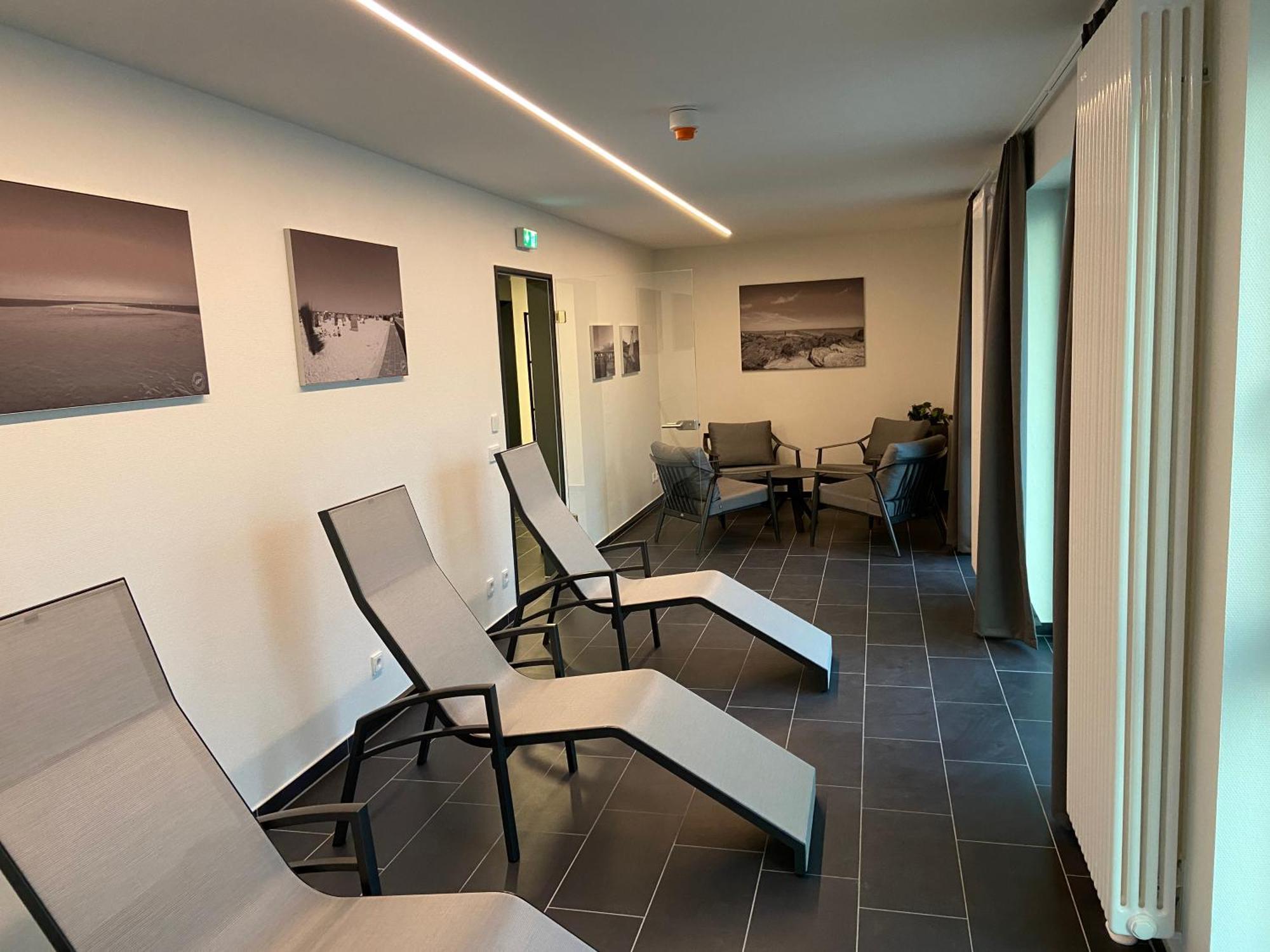 Hotelapartment Ueberwasser Mit Sauna Und Fitness Cuxhaven Exterior photo