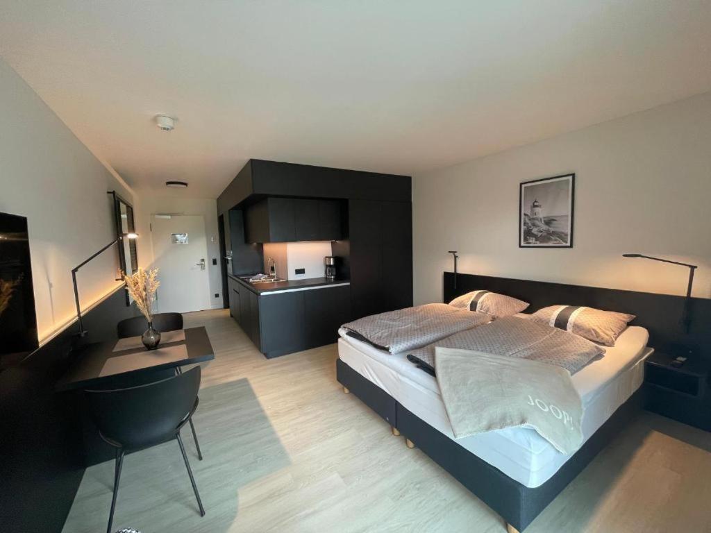 Hotelapartment Ueberwasser Mit Sauna Und Fitness Cuxhaven Exterior photo