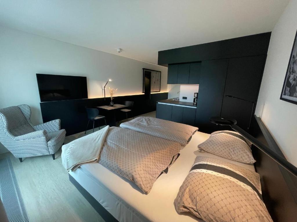 Hotelapartment Ueberwasser Mit Sauna Und Fitness Cuxhaven Exterior photo