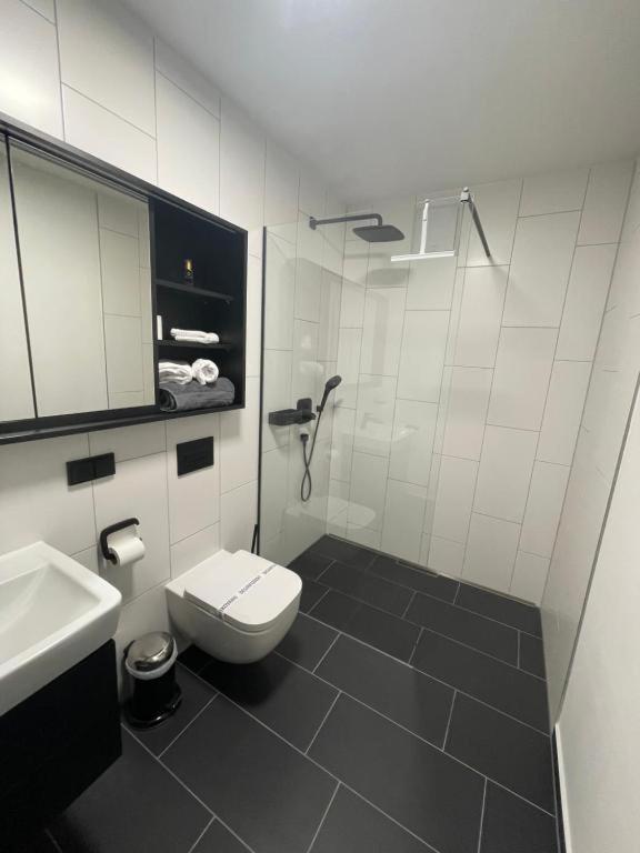 Hotelapartment Ueberwasser Mit Sauna Und Fitness Cuxhaven Exterior photo